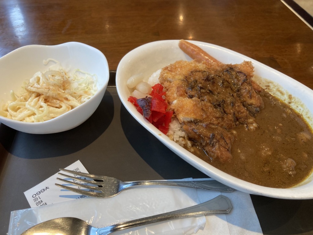 Curry de Cafeうつわサービスランチ
